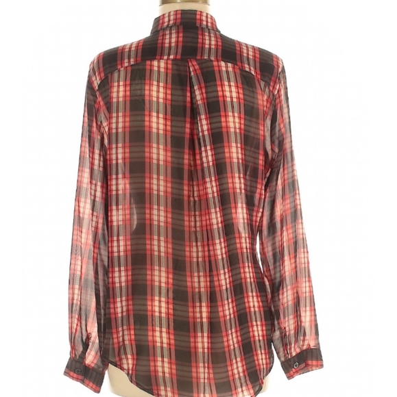ABS Allen Schwartz Shirt | Size M | Red - Picture 2 of 2